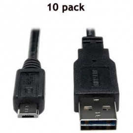Tripp Lite USB 2.0 Chr 10pc 1'