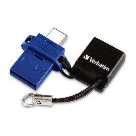 Verbatim 64gb Storengo Dual USBflash Bl