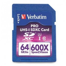 Verbatim 64gb 600x Pro Sdhc...