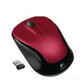 Logitech Wrls Mouse M325 Red